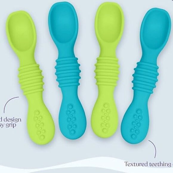Sensory Teether Tube and Feeding Spoon - 4 Pack - Picture 16 of 16